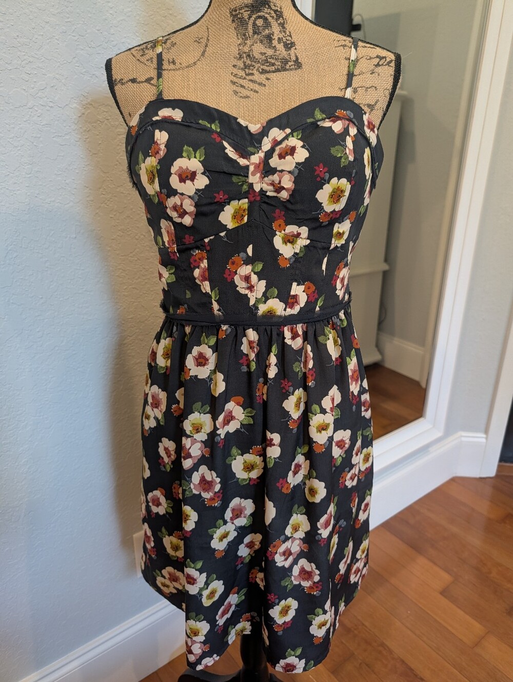 AE Sweetheart Floral Mini Dress